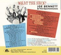 Aperçu: What The Heck! - The Complete Joe Bennett & The Sparkletones (CD) Aperçu: What The Heck! - The Complete Joe Bennett & The Sparkletones (CD)
