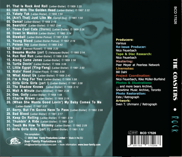 The Coasters - Rock (CD)