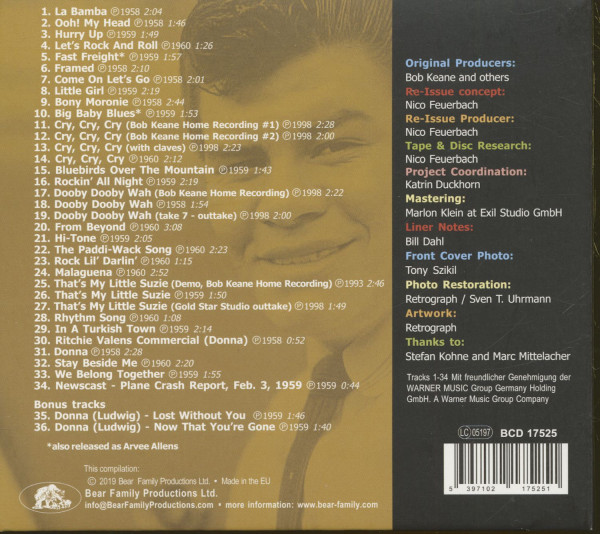 Ritchie Valens Rocks (CD)