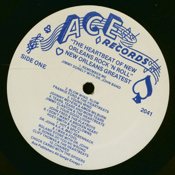 The Heartbeat Of New Orleans Rock 'n' Roll (LP)