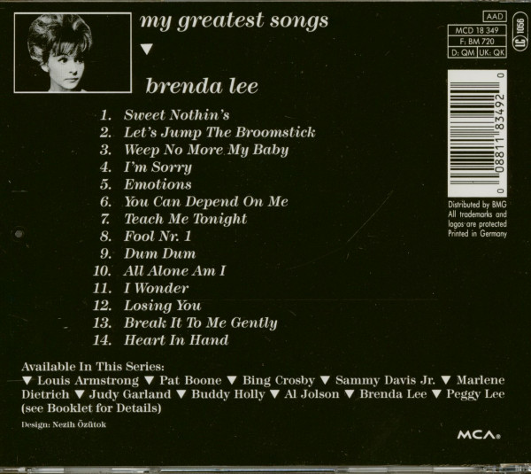 My Greatest Songs (CD)