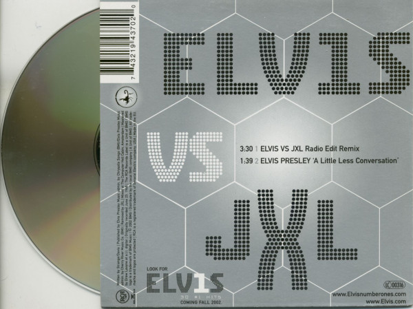 Elvis VS JXL - A Little Less Conversation (CD Single)
