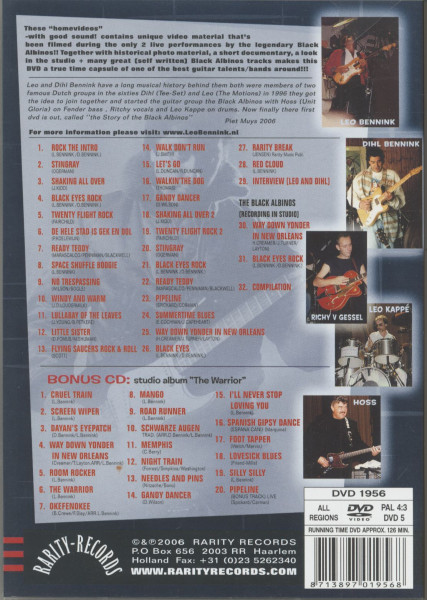The Story Of...Black Albnos - The Warrior (DVD + CD)