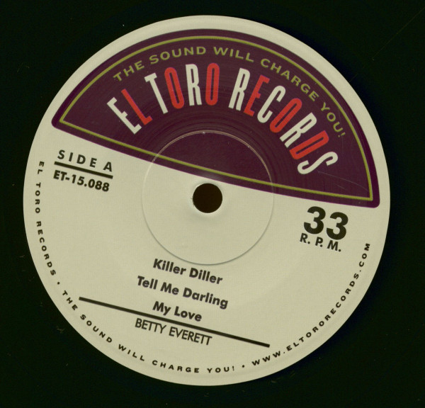Killer Diller (7inch, EP, 33rpm. PS, SC)