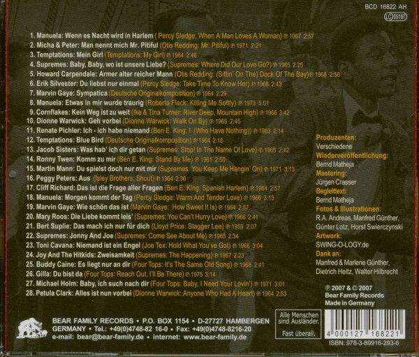 Soul In Germany - When ein Man liebt ein Woman (CD)