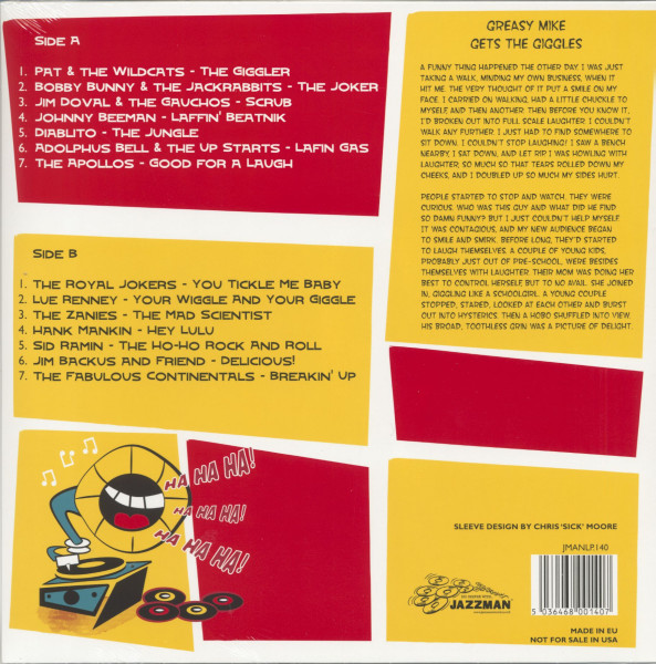Greasy Mike Gets The Giggles (LP)