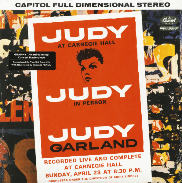 Judy At Carnegie Hall - Judy In Person (2-LP) Judy At Carnegie Hall - Judy In Person (2-LP)