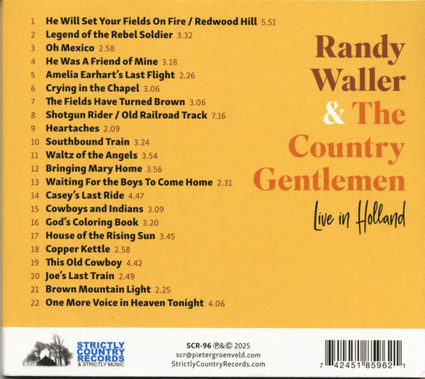 Live In Holland (CD)