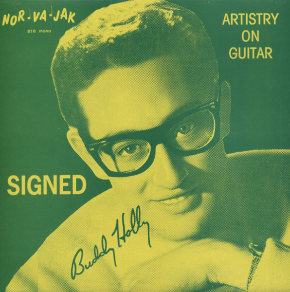Va Artistry On Guitar 'Signed' Buddy Holly Va Artistry On Guitar 'Signed' Buddy Holly