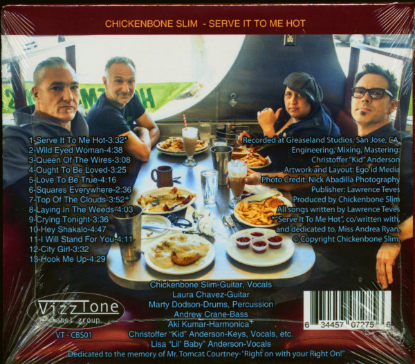 Serve It To Me Hot (CD)