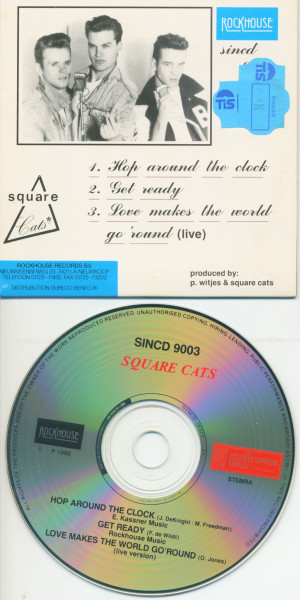 Hop Around The Clock (CD Single, Ltd.)