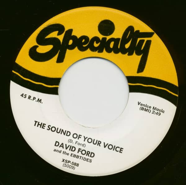 The Sound Of Your Voice - My Confession (7inch, 45rpm)