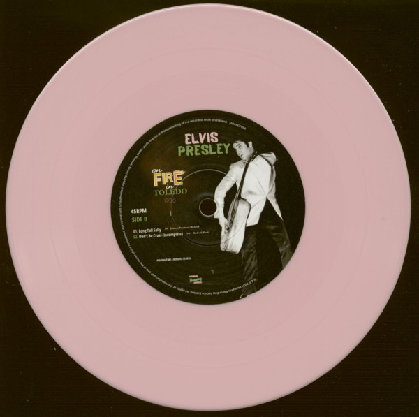 On Fire In Toledo 1956 (7inch EP, Pink Vinyl & CD)