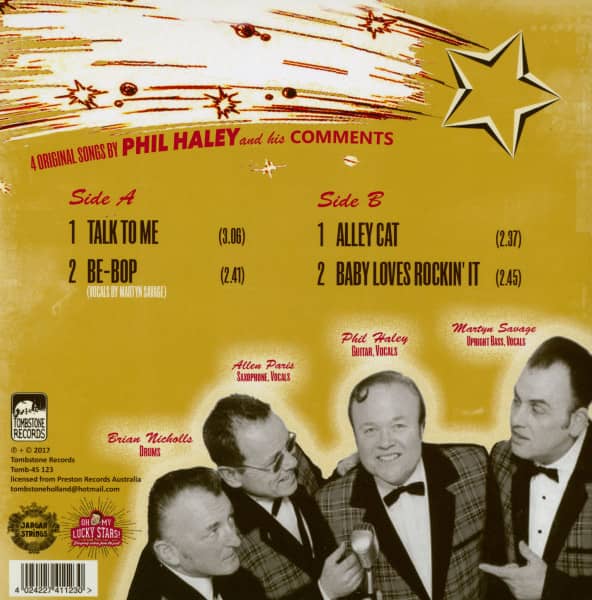 Talk To Me - For Your Dance Party (7inch, EP 45rpm, PS)