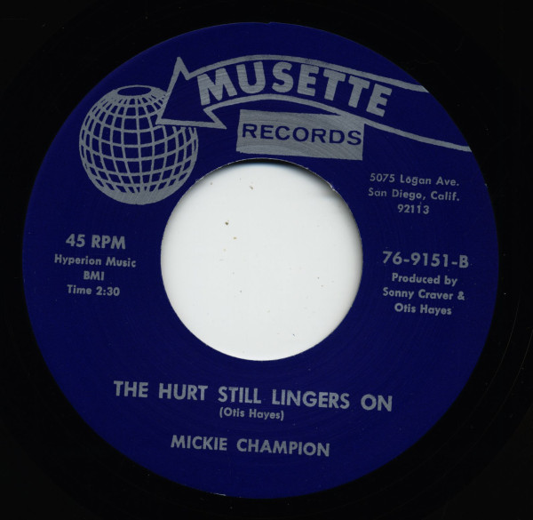 What Good Am I (Without You) - The Hurt Still Lingers Onr (7inch, 45rpm)