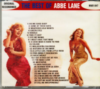 Aperçu: The Best Of Abbe Lane (CD) Aperçu: The Best Of Abbe Lane (CD)