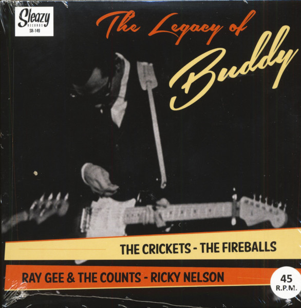The Legacy Of Buddy (7inch, EP, 45rpm, PS) The Legacy Of Buddy (7inch, EP, 45rpm, PS)