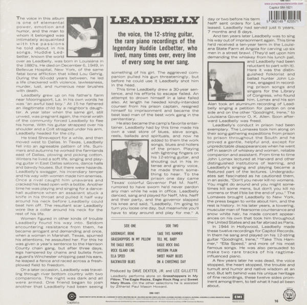 Huddie Ledbetter's Best.. His Guitar - His Voice - His Piano