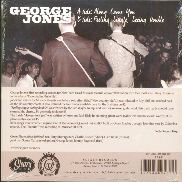 Along Came You - Feeling Single, Seeing Double (7inch, 45rpm, PS)