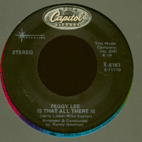 Aperçu: Is That All There Is - Spinning Wheel (7inch, 45rpm, CS) Aperçu: Is That All There Is - Spinning Wheel (7inch, 45rpm, CS)