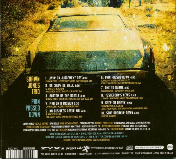 Pain Passed Down (CD)