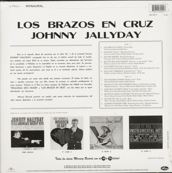 Los Brazos En Cruz (LP & Download, 180g Vinyl, Ltd.)