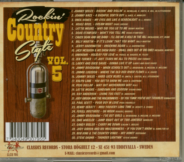 Rockin' Country Style Vol.5 (CD)