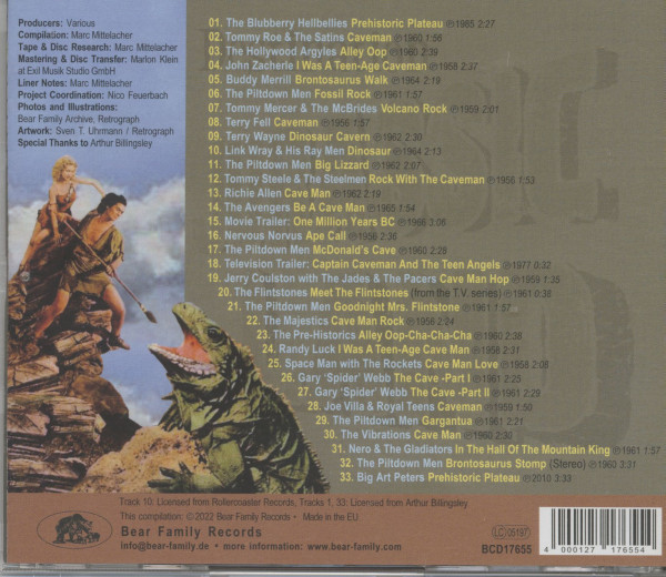 Destination Jurassic Land – 33 Artifacts from Times Before Christ (CD)