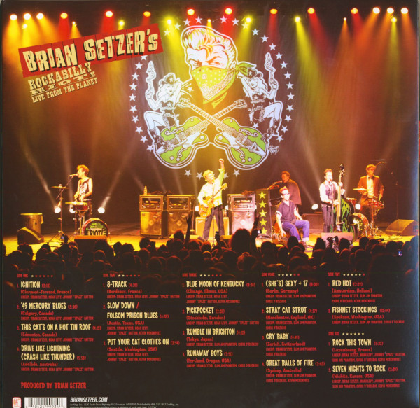 Rockabilly Riot! Live From The Planet (3-LP Green Vinyl) Limited Edition