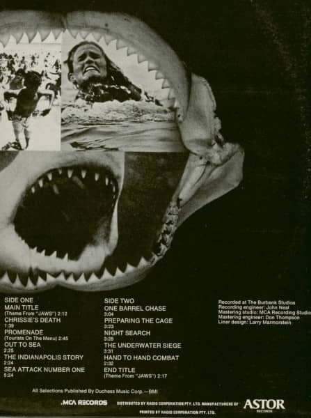 Jaws - Music From The Original Motion Picture Soundtrack (LP)