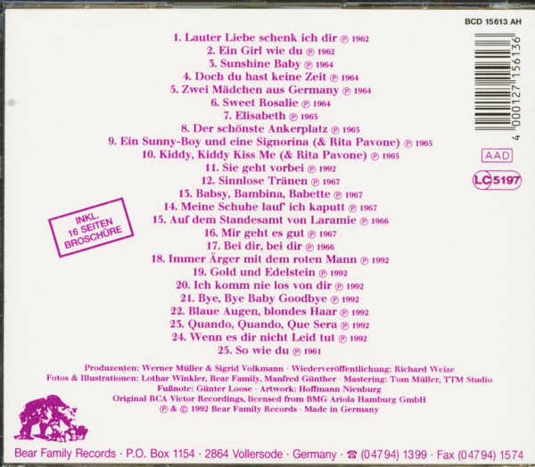 Zwei Mädchen aus Germany (CD)