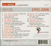 Aperçu: My Generation - Country & Chicks - 2001 (CD) Aperçu: My Generation - Country & Chicks - 2001 (CD)
