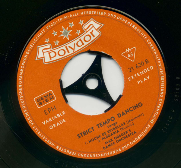 Strict Tempo Dancing - Waltz & Tango (7inch, 45rpm, EP, PS)