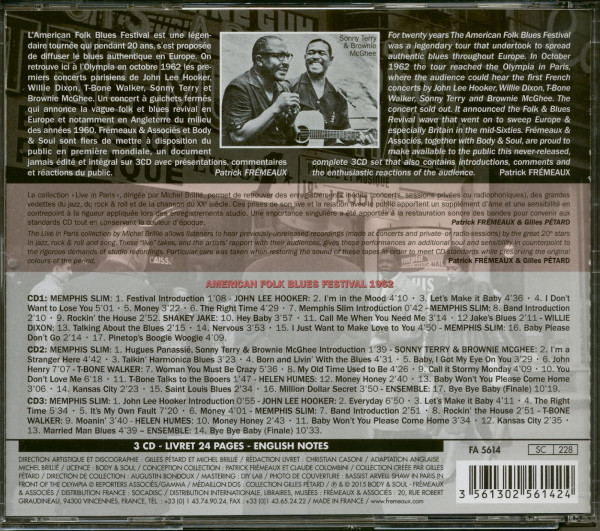 American Folk Blues Festival (3-CD)