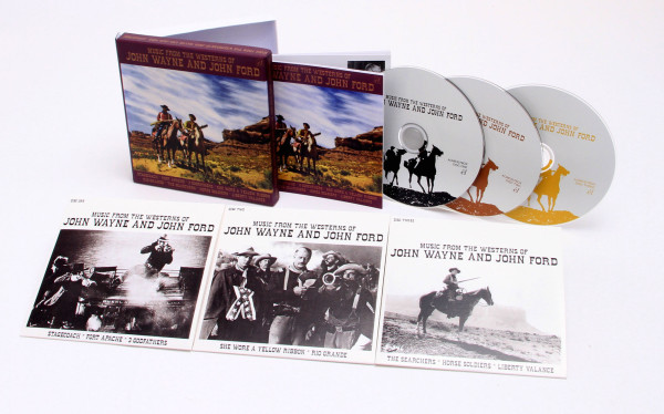Music From The Westerns Of John Wayne & John Ford (3-CD)