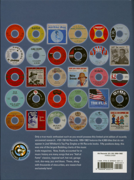 Hit Records 101 -150 (1959 - 1982 Music Vendor & Record World)