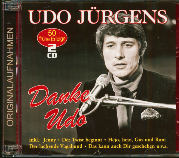 Danke Udo – 50 frühe Erfolge (2-CD) Danke Udo – 50 frühe Erfolge (2-CD)