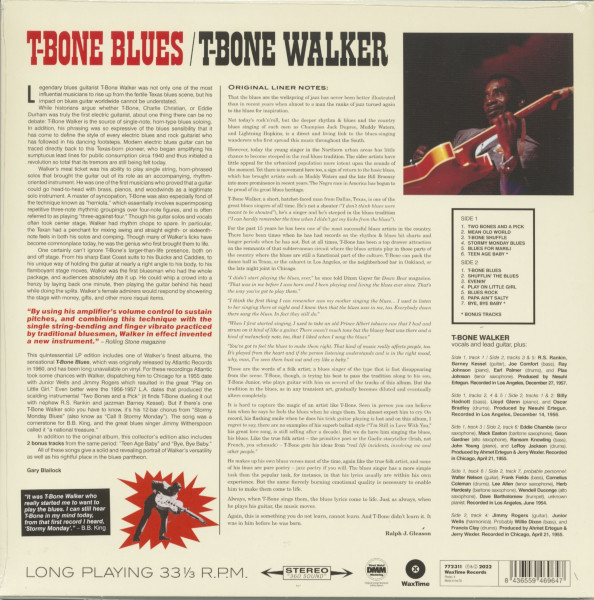 T-Bone Blues (LP, 180g Vinyl, Ltd.)