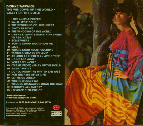 The Windows Of The World - Valley Of The Dolls (CD)