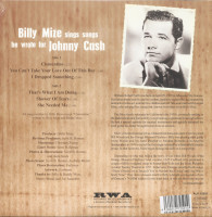 Aperçu: From Billy Mize 1958 Demos For Cash (10inch LP) Aperçu: From Billy Mize 1958 Demos For Cash (10inch LP)