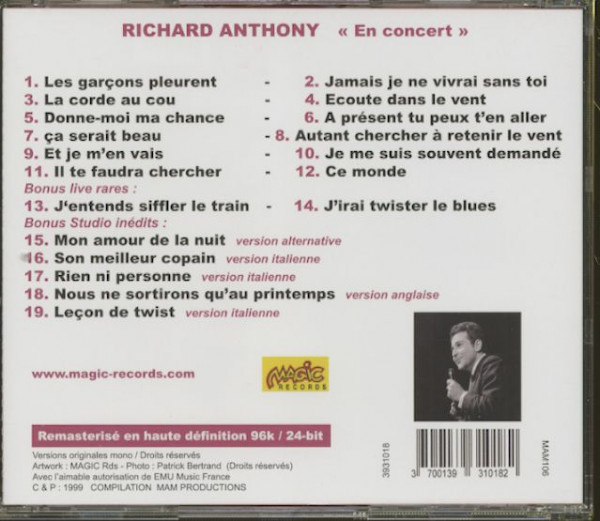 En Concert (CD)