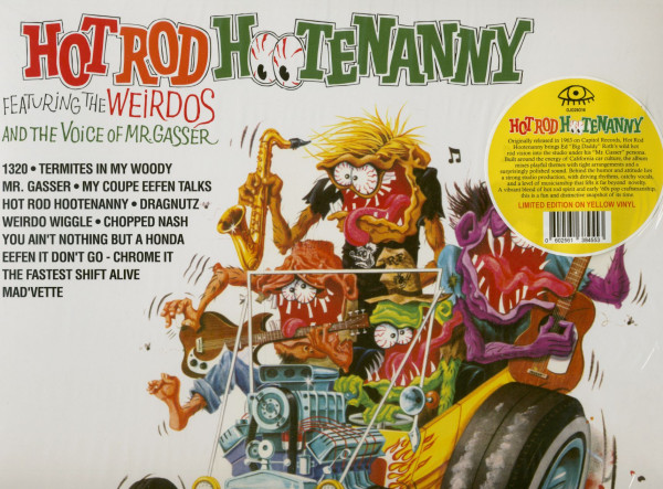 Hot Rod Hootenanny (LP, Colored Vinyl, Ltd.)
