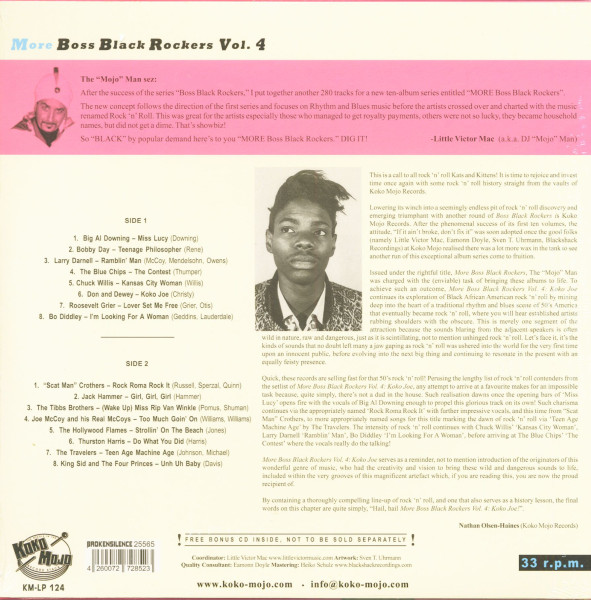 More Boss Black Rockers Vol.4 - Koko Joe (LP + CD)