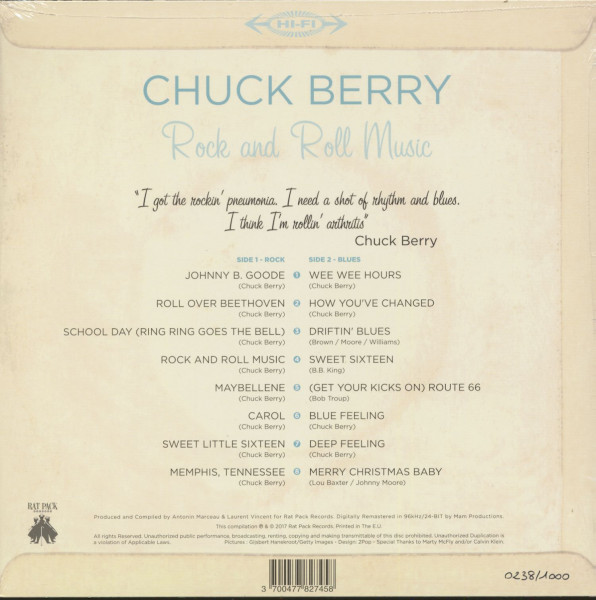 Rock And Roll Music (LP with CD, 180g Vinyl, Ltd.)