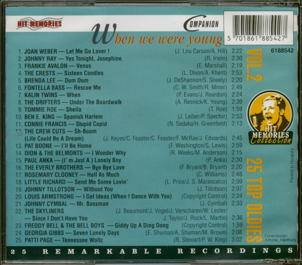 When We Were Young Vol.2 (CD)