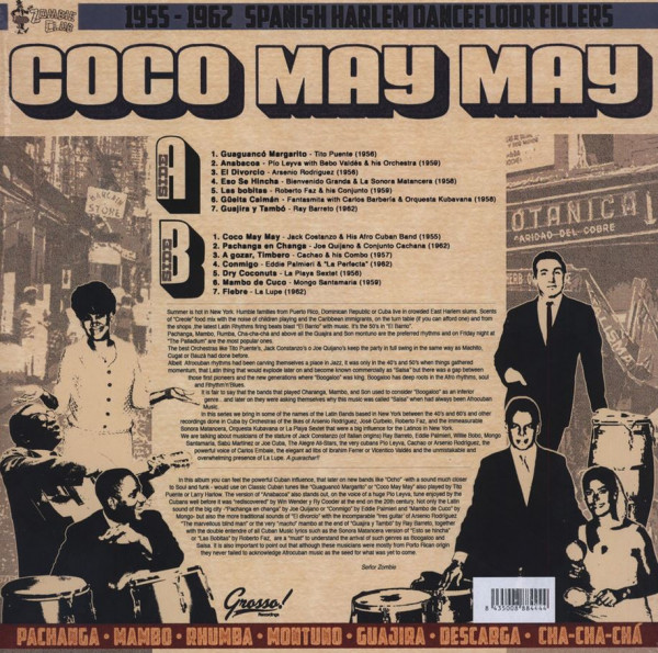 Coco May May - 1955-1962 Spanish Harlem Dancefloor Fillers (LP)