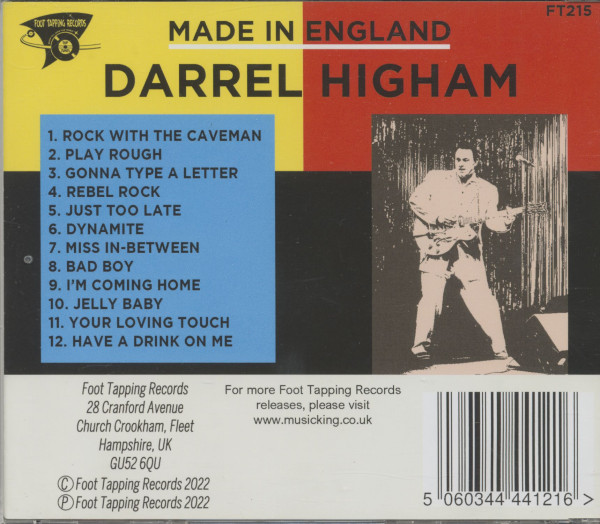 Made In England (CD)