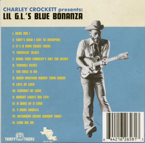 Lil G.L.'s Blue Bonanza (CD)