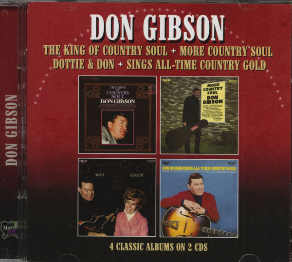 The King Of Country Soul - More Country Soul - Dottie & Don - Sings All-Time Country Gold (2-CD) The King Of Country Soul - More Country Soul - Dottie & Don - Sings All-Time Country Gold (2-CD)