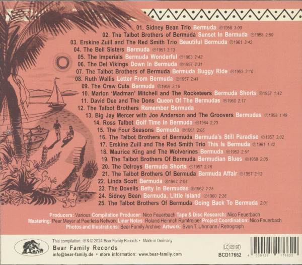 Destination Bermuda - 25 Yearning Melodies for your Bermuda Vacation (CD)